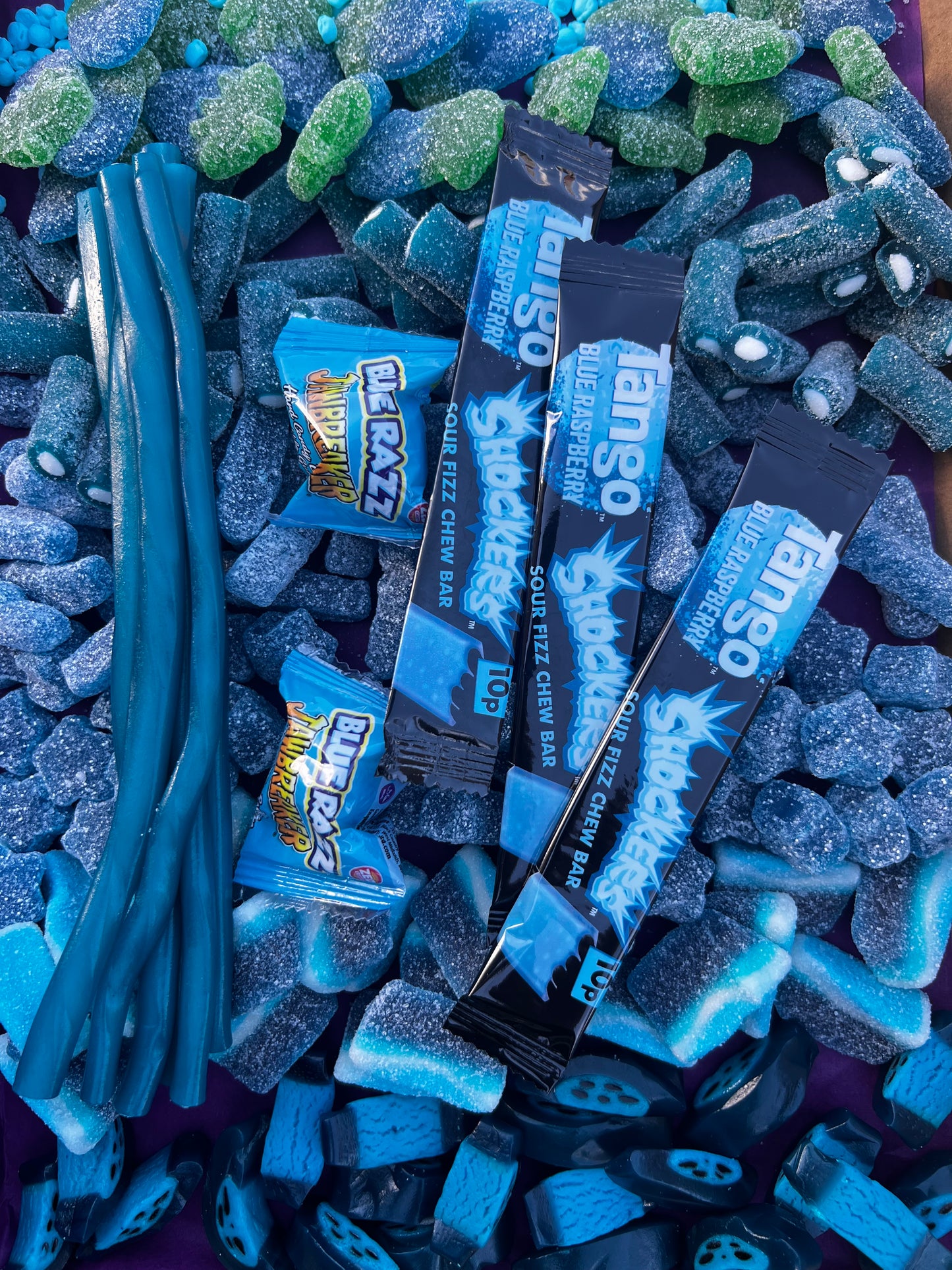 1kg New Blue Raspberry Mix
