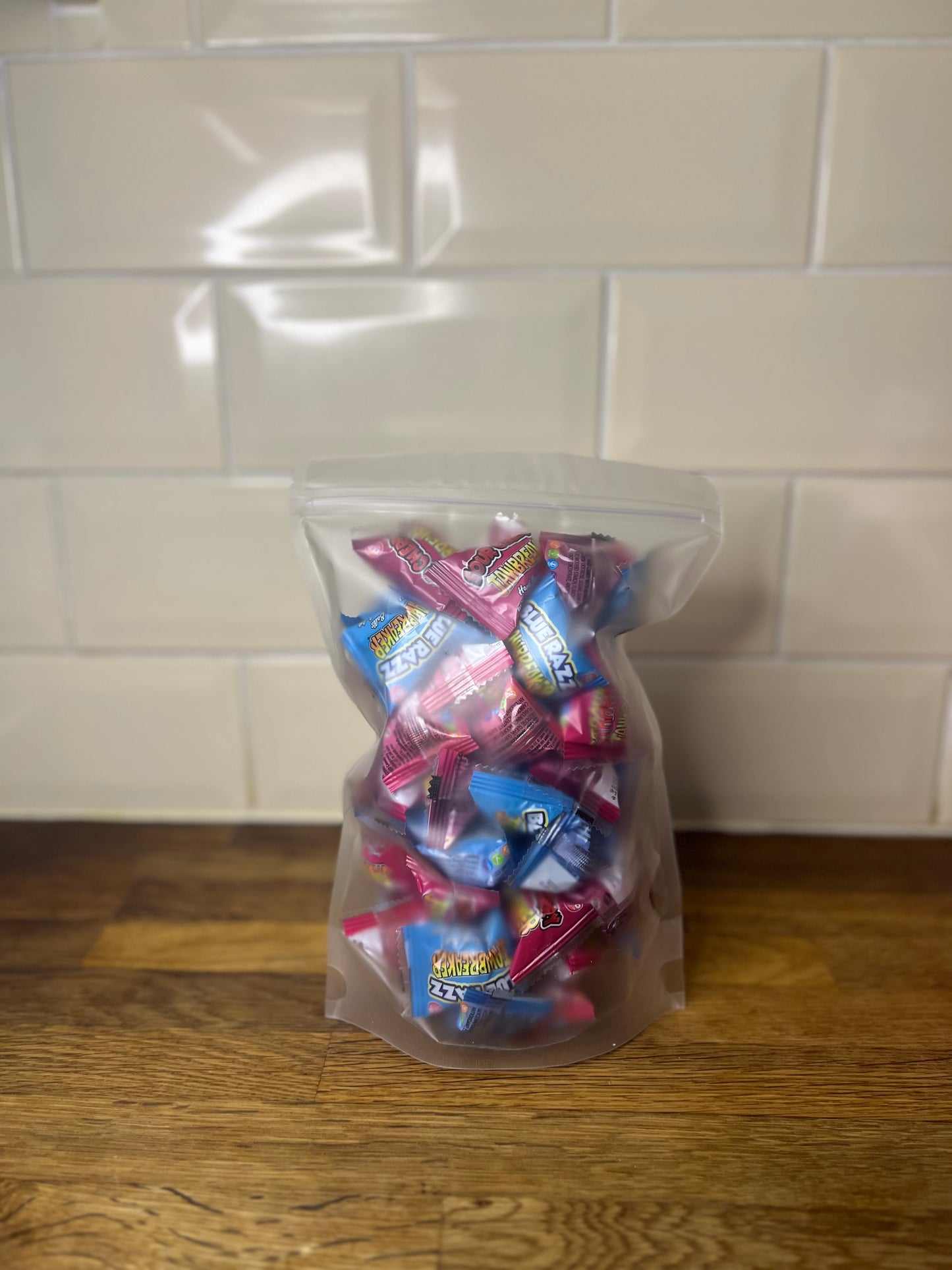 Jaw breakers, Cherry, blue & strawberry flavours