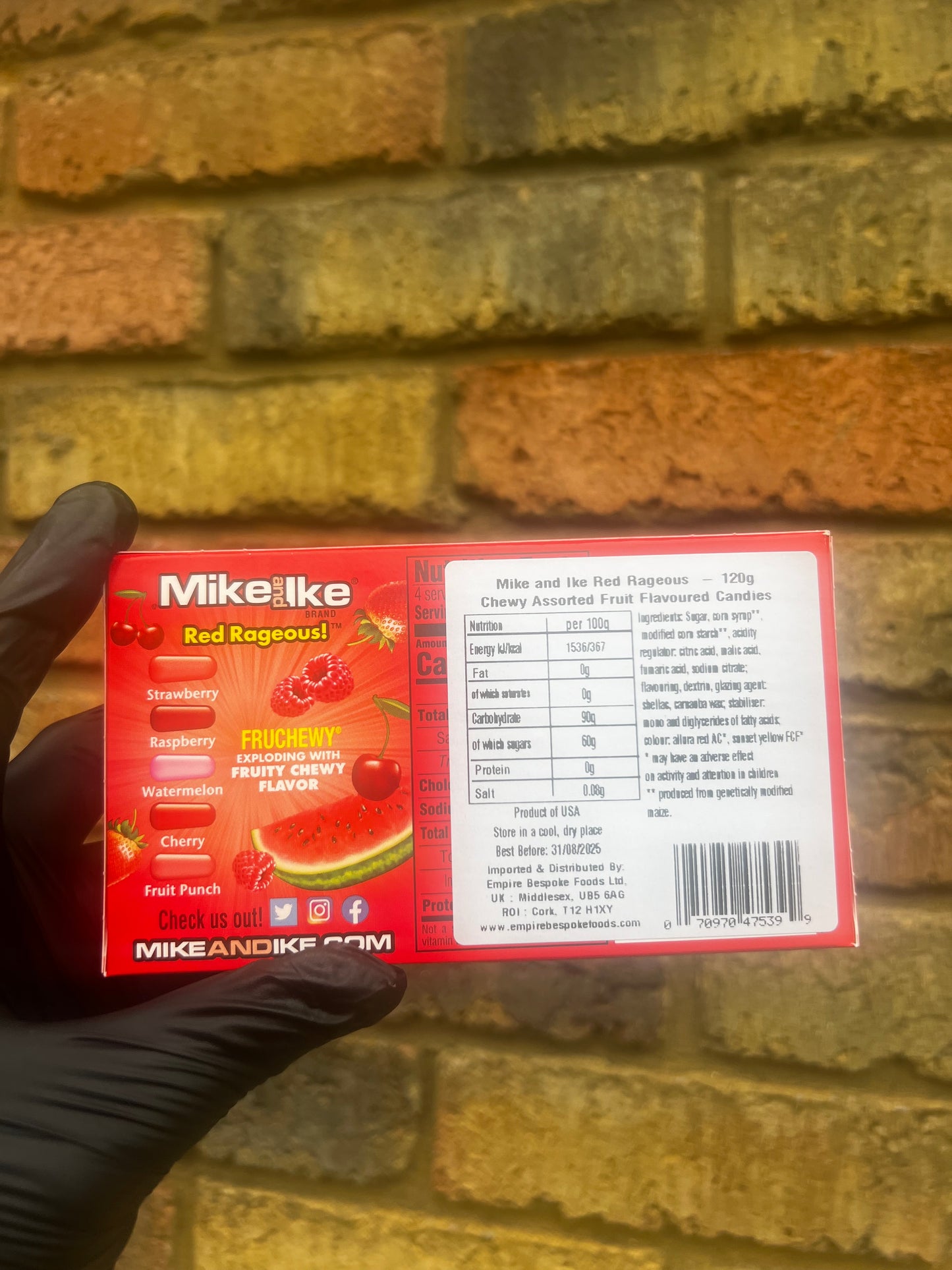 MikeandIke red rageous chewy candy