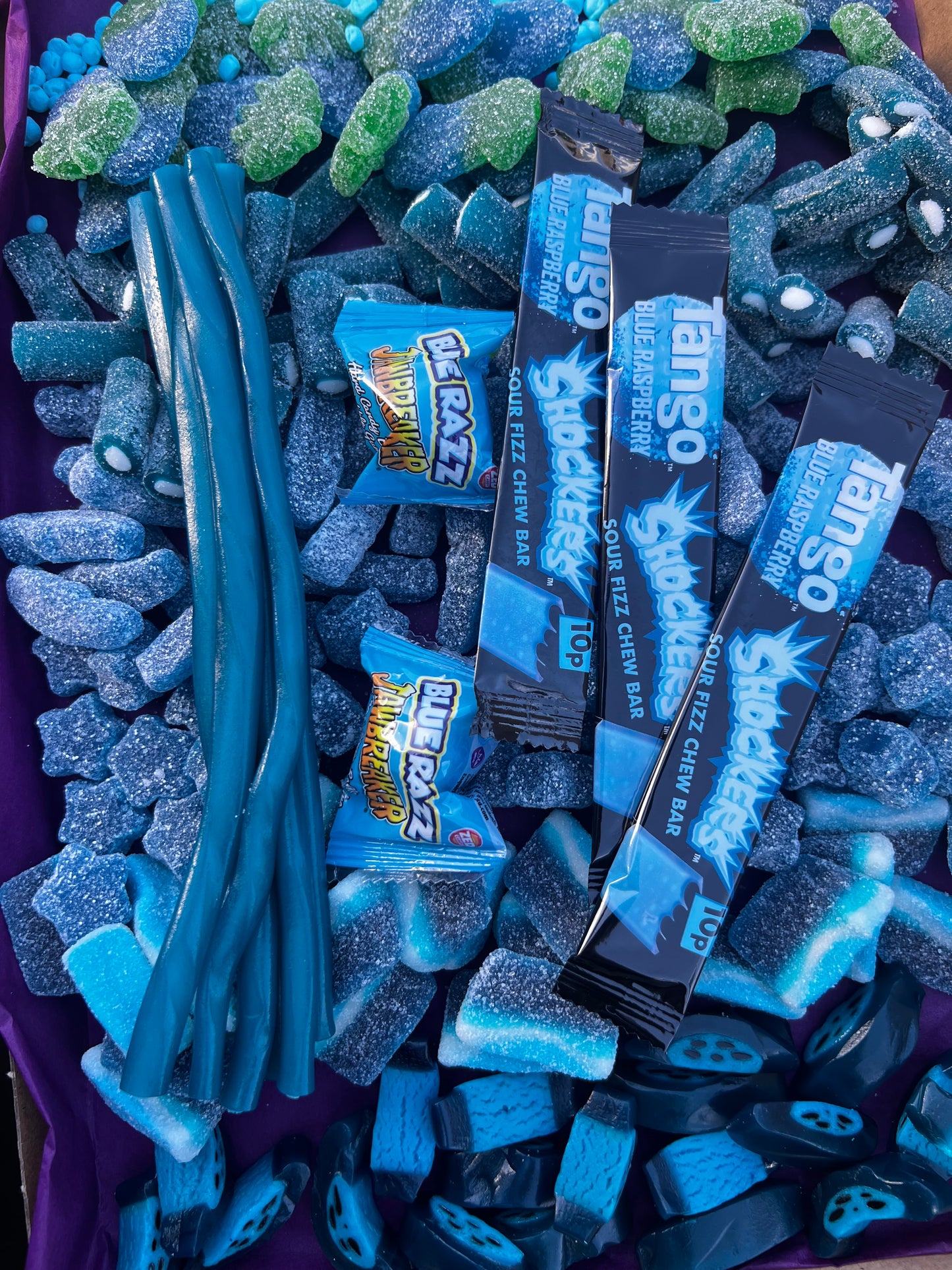 1kg New Blue Raspberry Mix