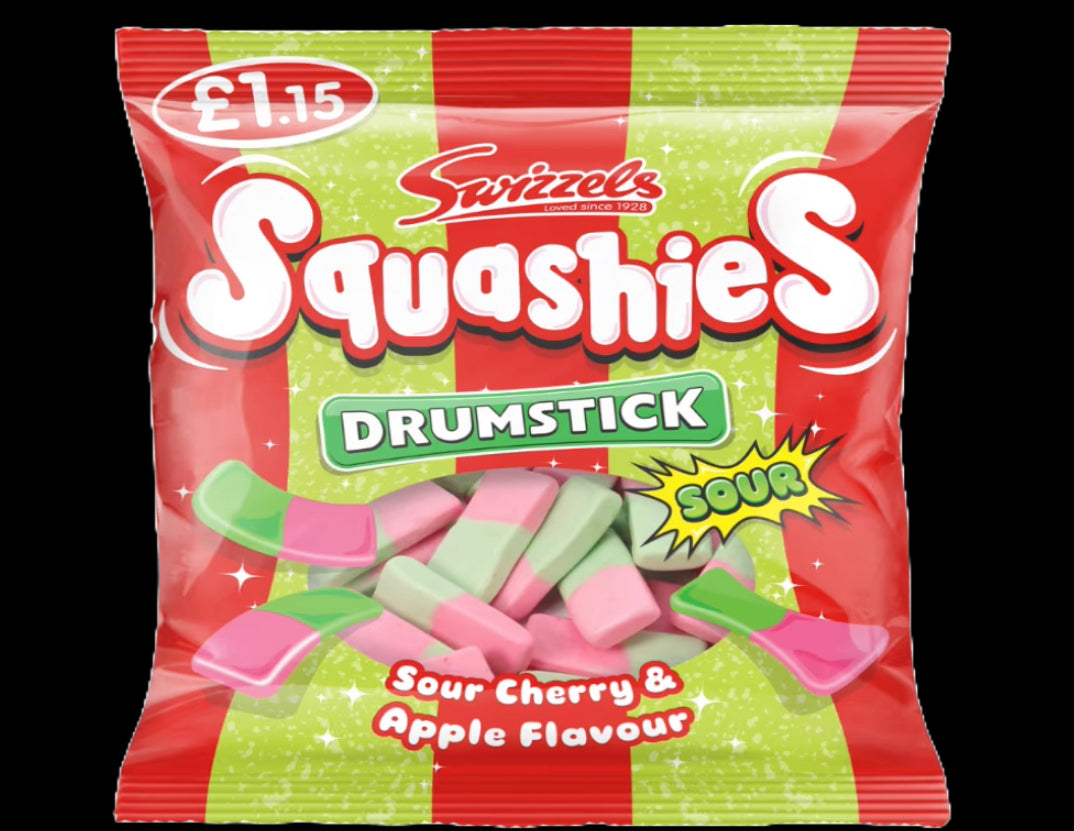 Drumstick sour squashies