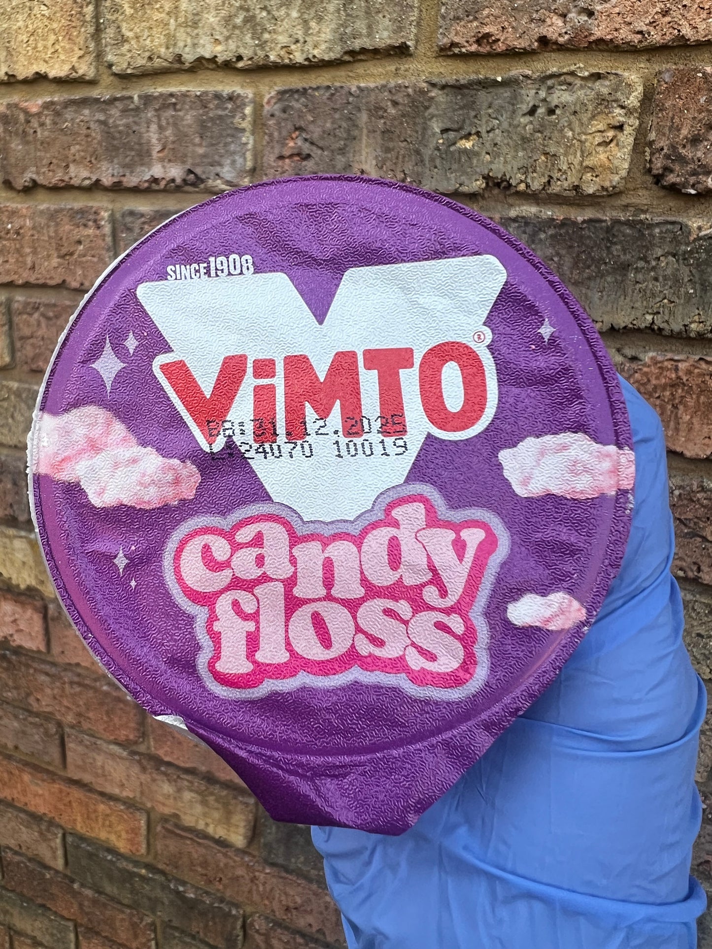 Vimto candy floss