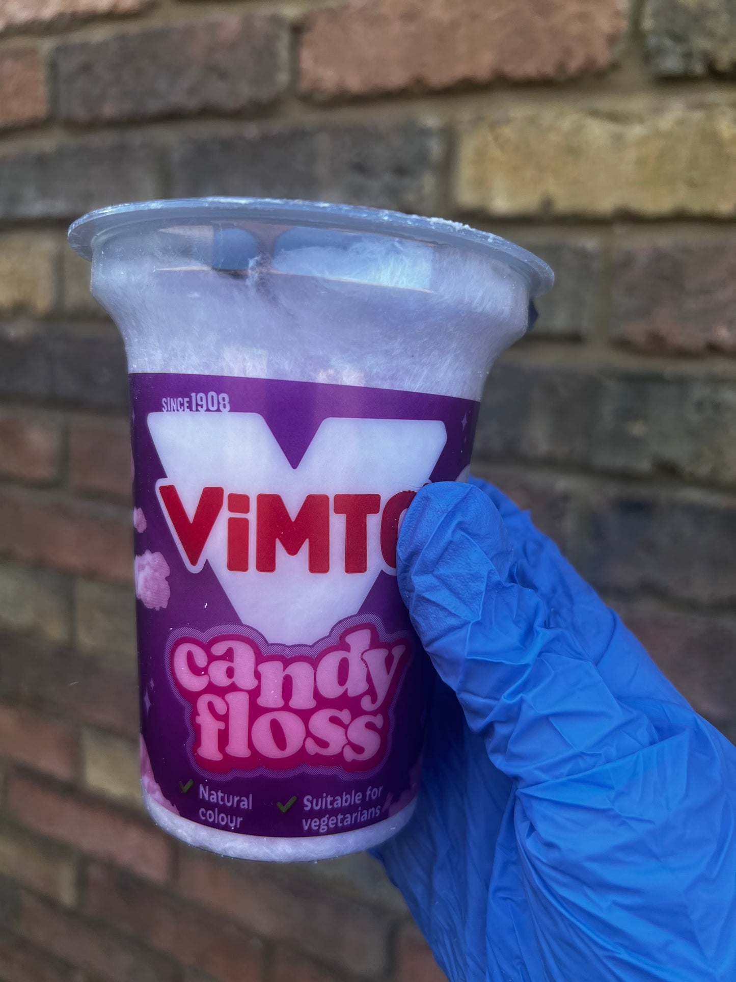 Vimto candy floss