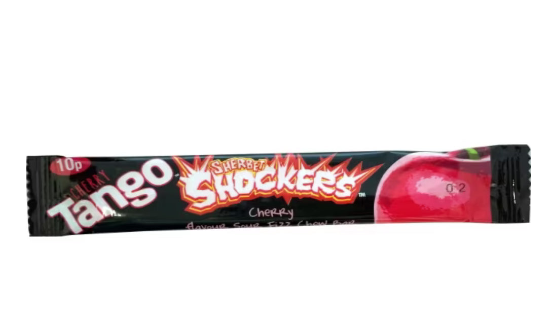 Tango shockers cherry flavour