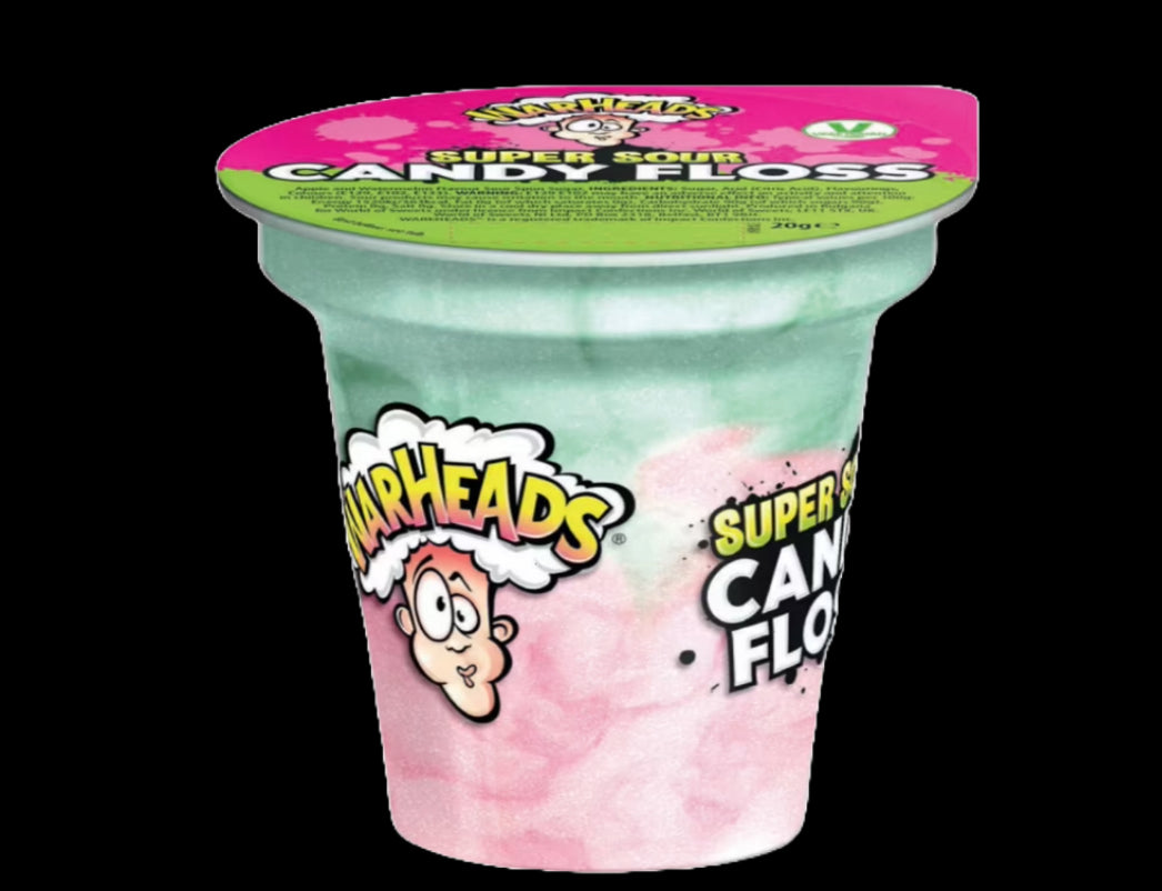 Warheads sour candy floss