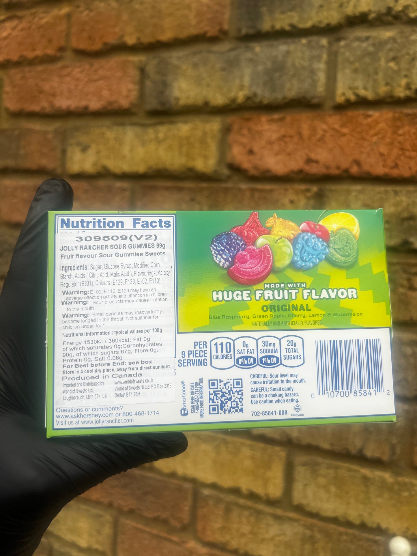 Jolly Rancher sour gummies