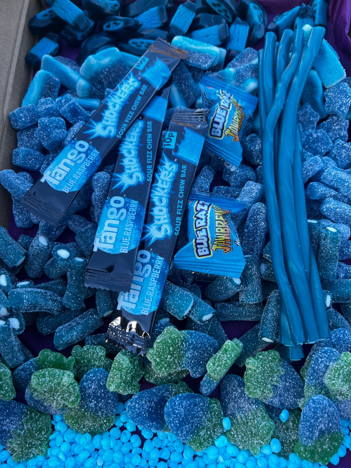 1kg New Blue Raspberry Mix