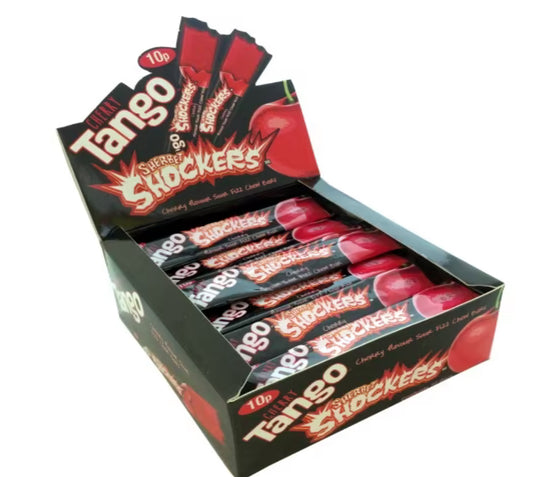 Tango shockers cherry flavour