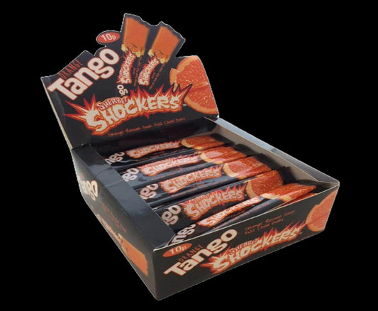 Tango shocker chew bar orange flavour