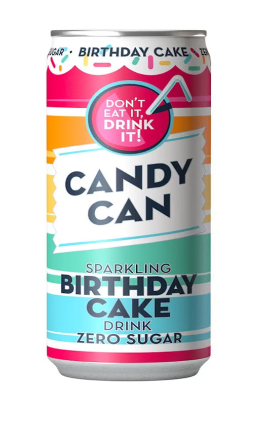 Candy Can Birthday Cake Flavour