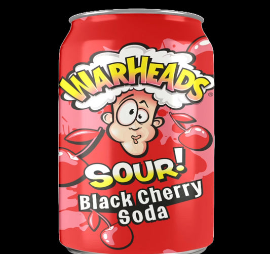 Warheads sour cherry soda