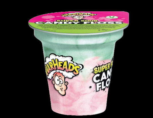 Warheads sour candy floss