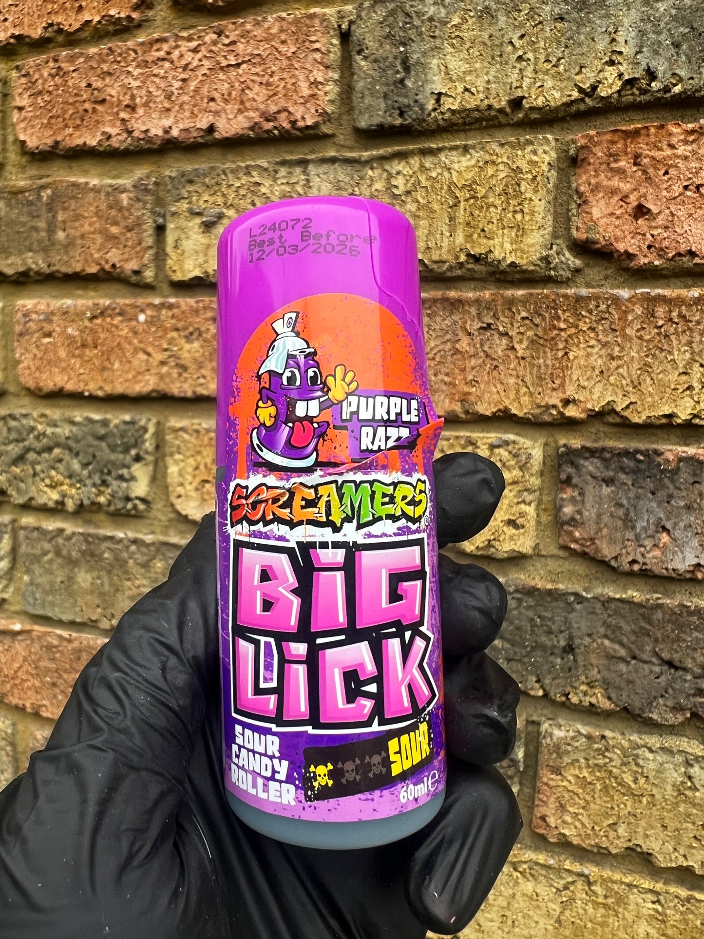 Big lick sour candy