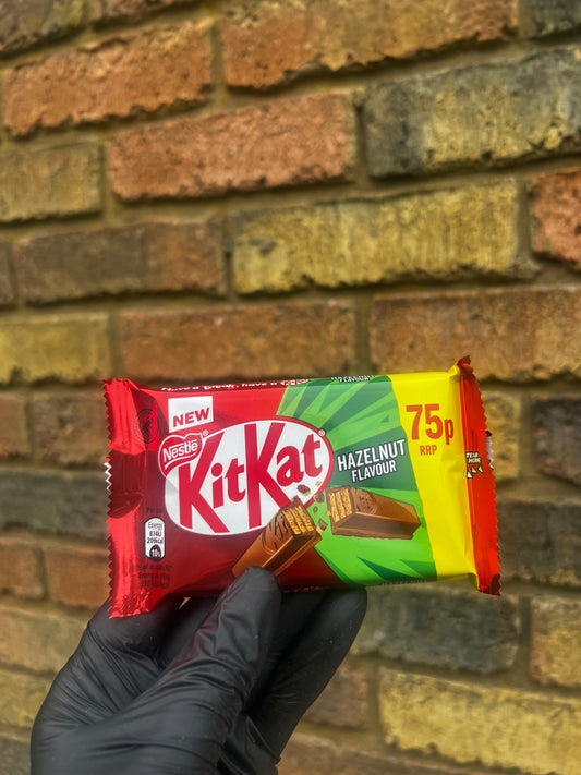 Kitkat hazelnut flavour