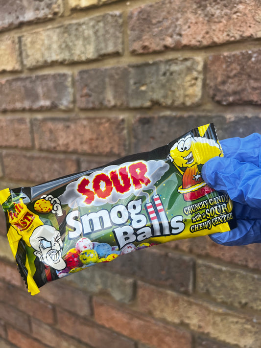 Toxic waste sour smog balls