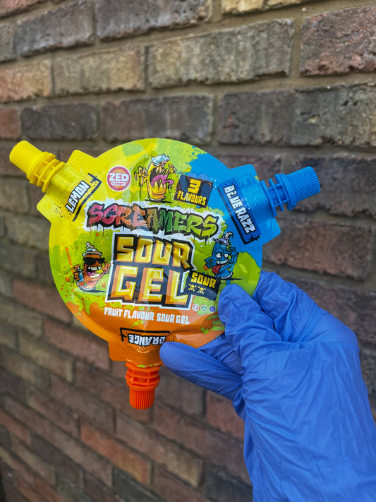 Screamers sour gel